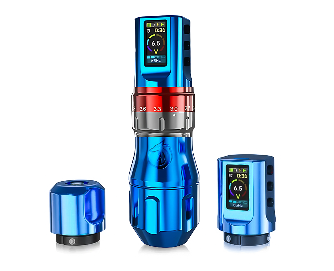 Máquina Para Tatuar Wolf Tattoo "X3 PRO" , Profesional, Inalámbrica.