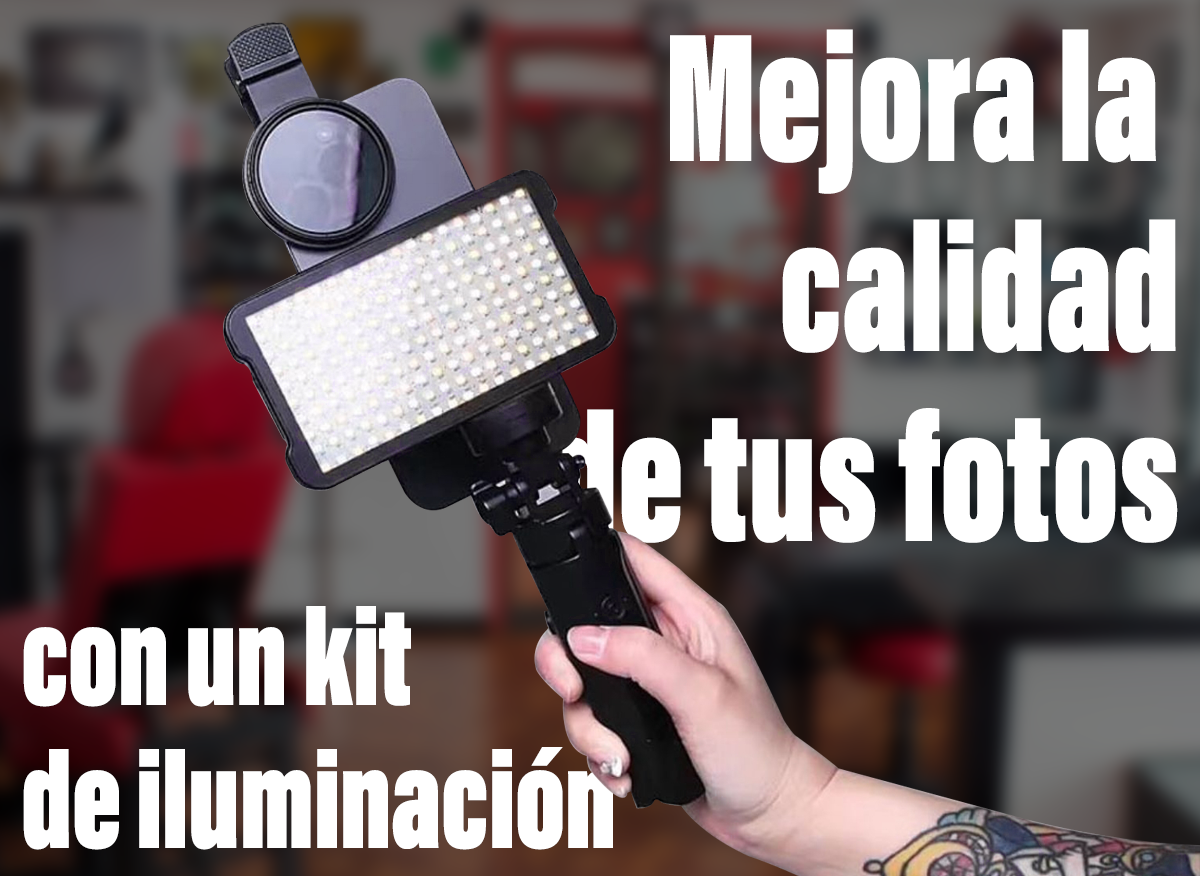 Kit de Iluminación Con Filtro CPL