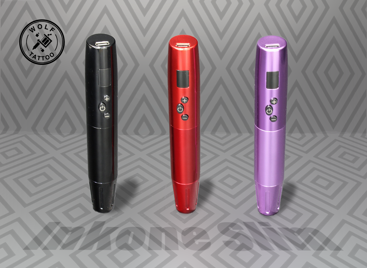 Máquina Para Tatuar, "Slim" , Profesional, Inalámbrica.