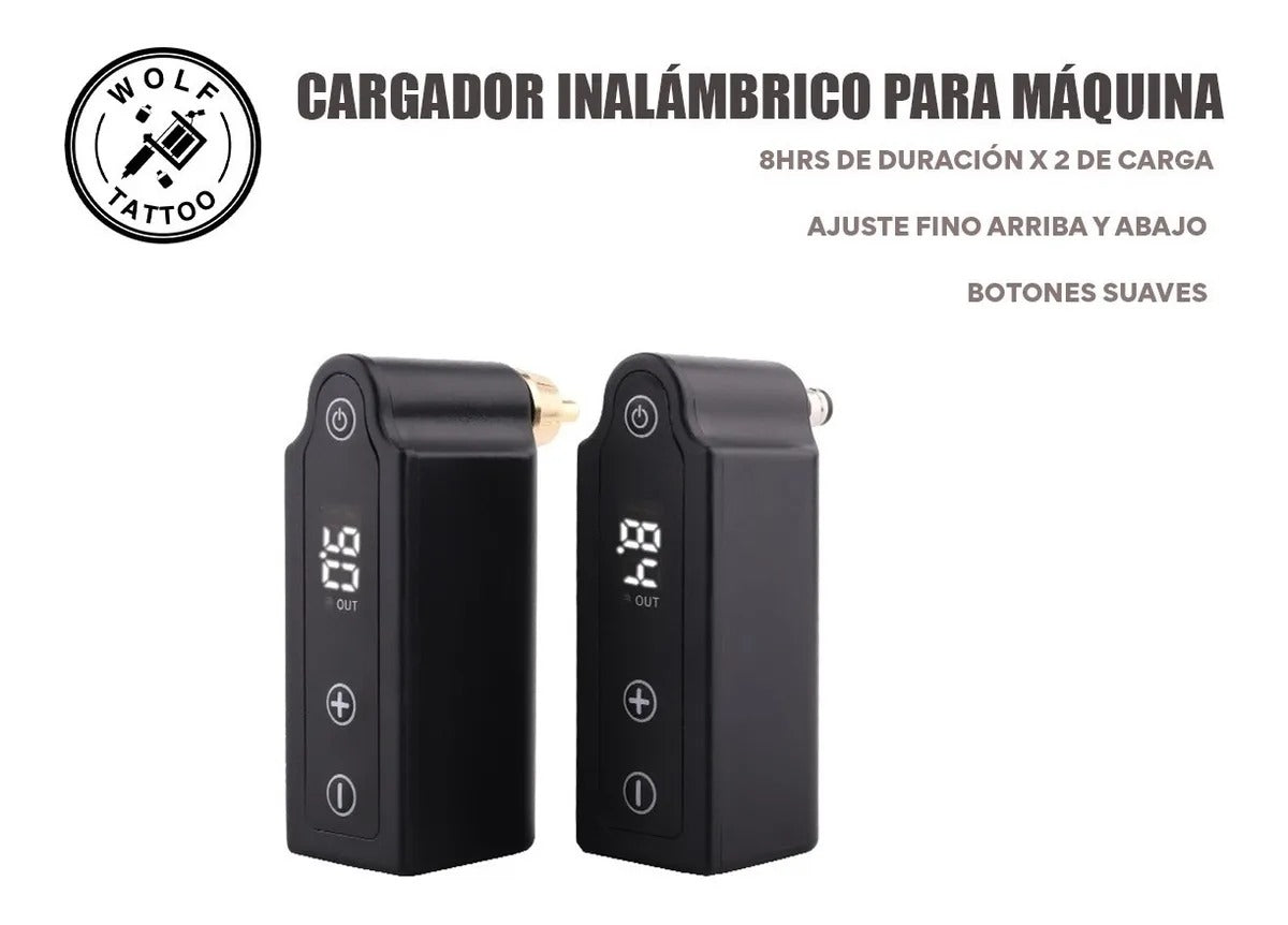 Batería Inalámbrica Para Máquina De Tatuaje Dc