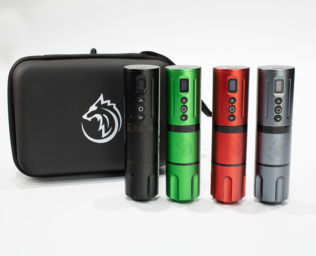 Máquina Para Tatuar Wolf Tattoo "GT2" , Profesional, Inalámbrica.