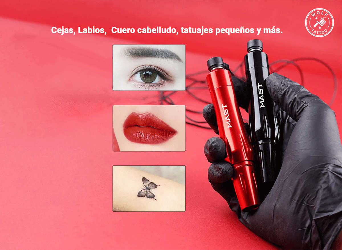 Máquina para Tatuar "P30", marca MAST, Micropigmentación. Alámbrica.