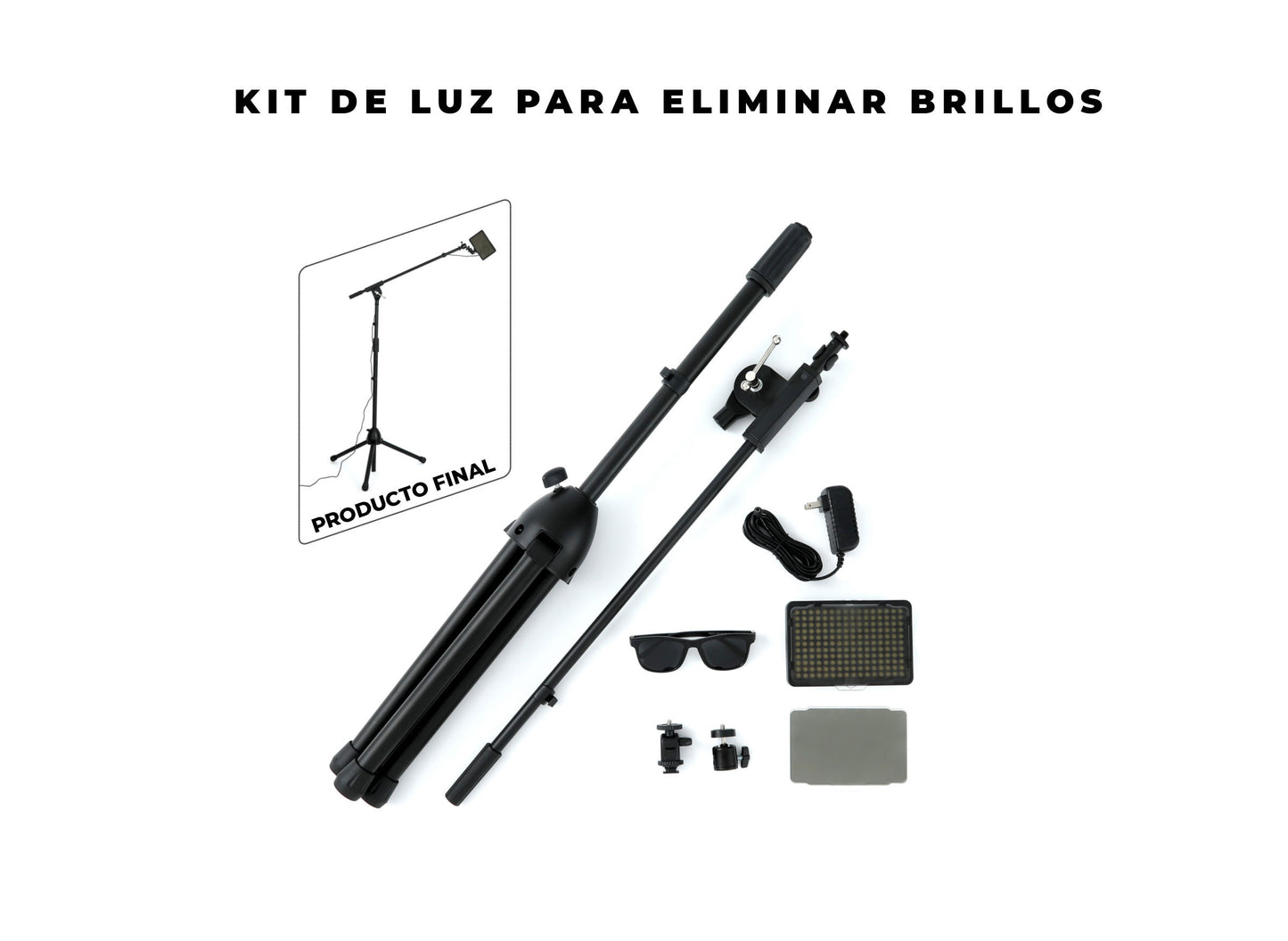 Kit de Iluminación con lente