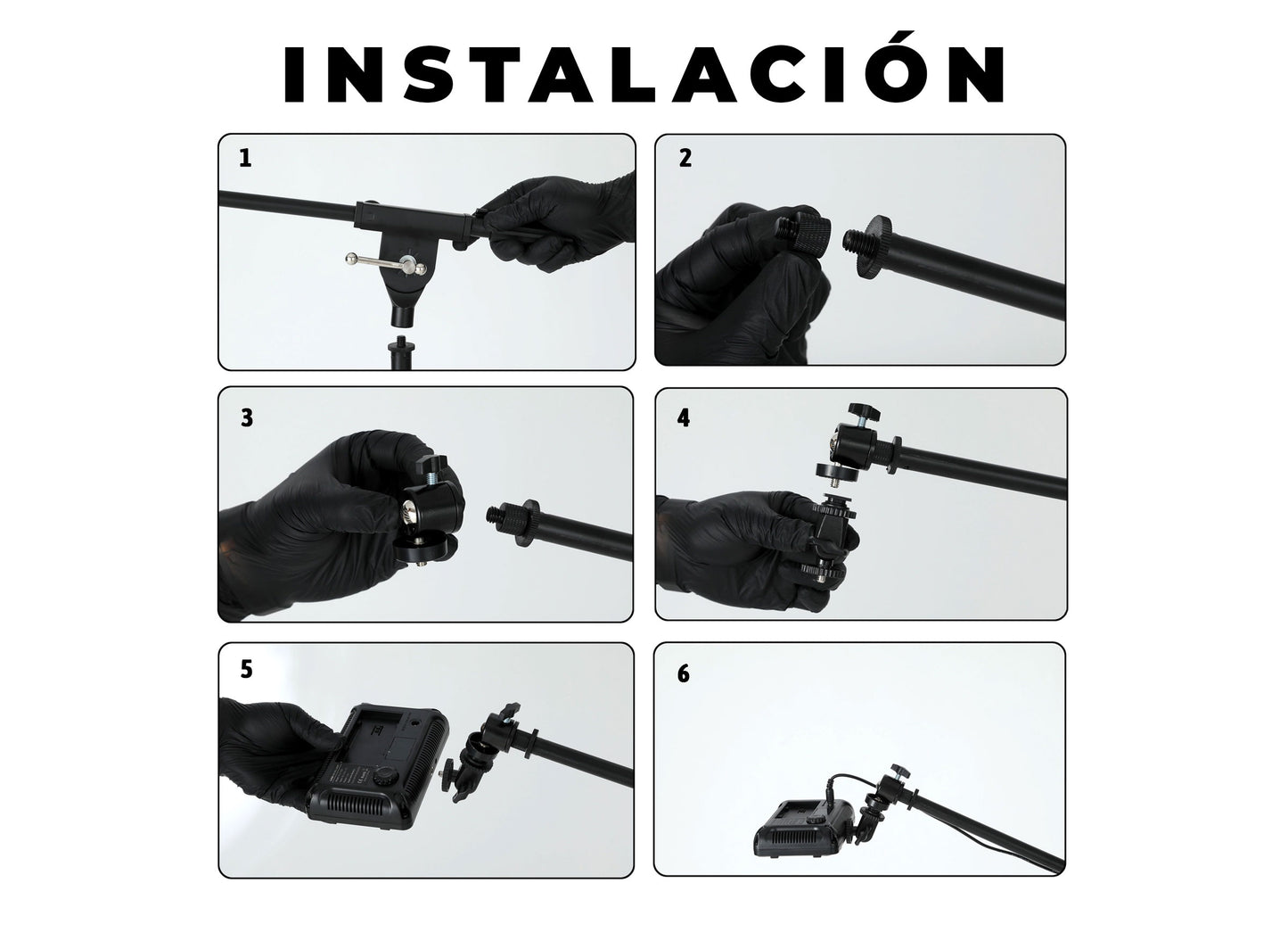Kit de Iluminación con lente