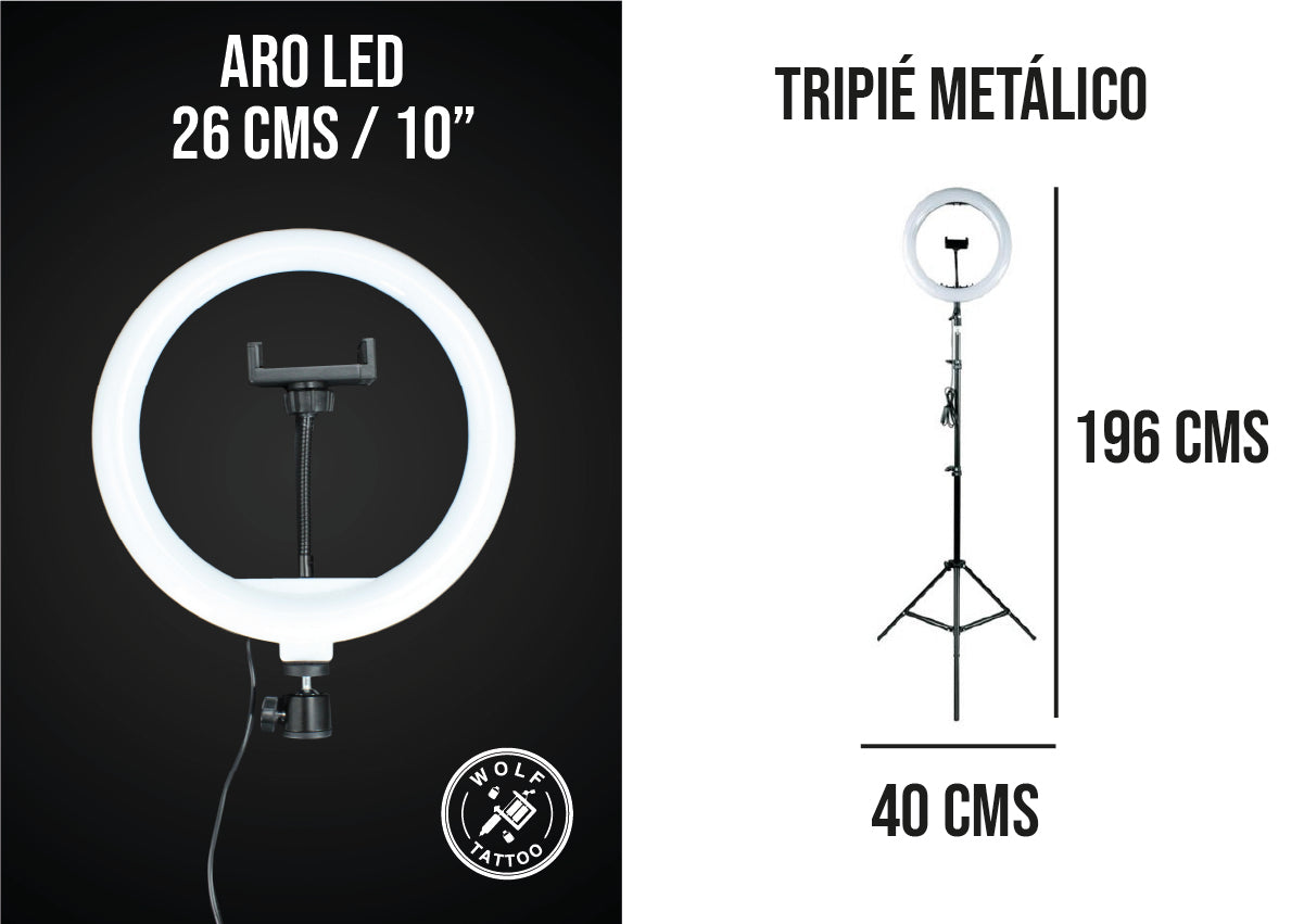 Aro de Luz Led 10" Profesional
