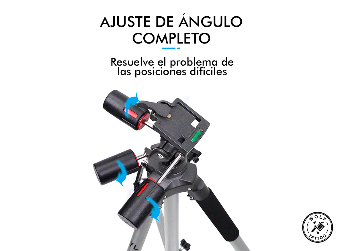 Descansa Brazo con Tripie 360°