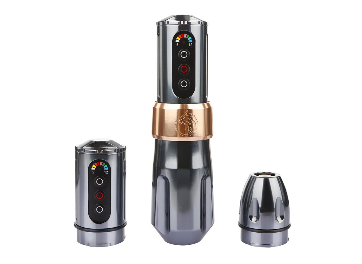 Máquina Para Tatuar Wolf Tattoo "ONE" , Profesional, Inalámbrica.