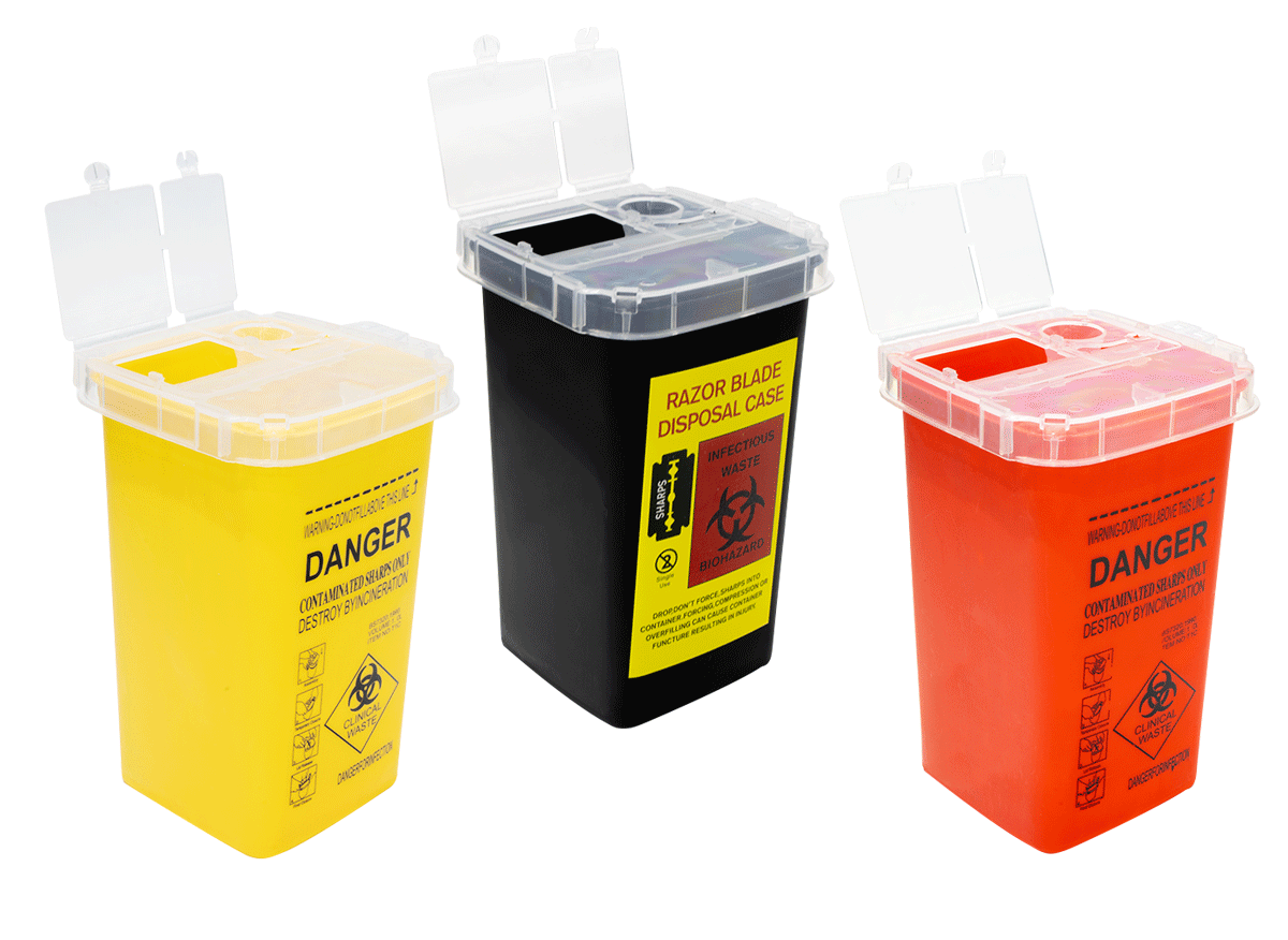 Kit de 2 Contenedores RPBI 1 Litro