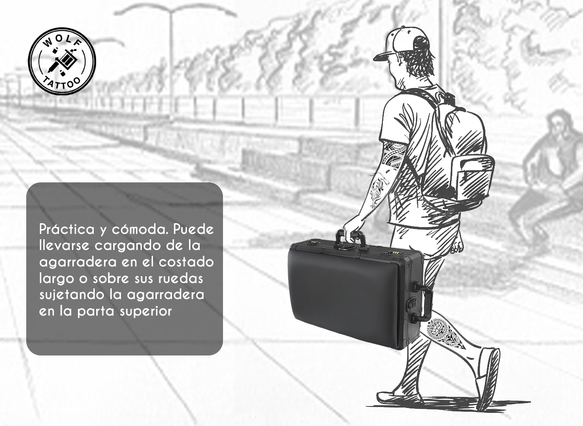 Kit de Viaje / Descansa brazo y Mesa de trabajo portátil