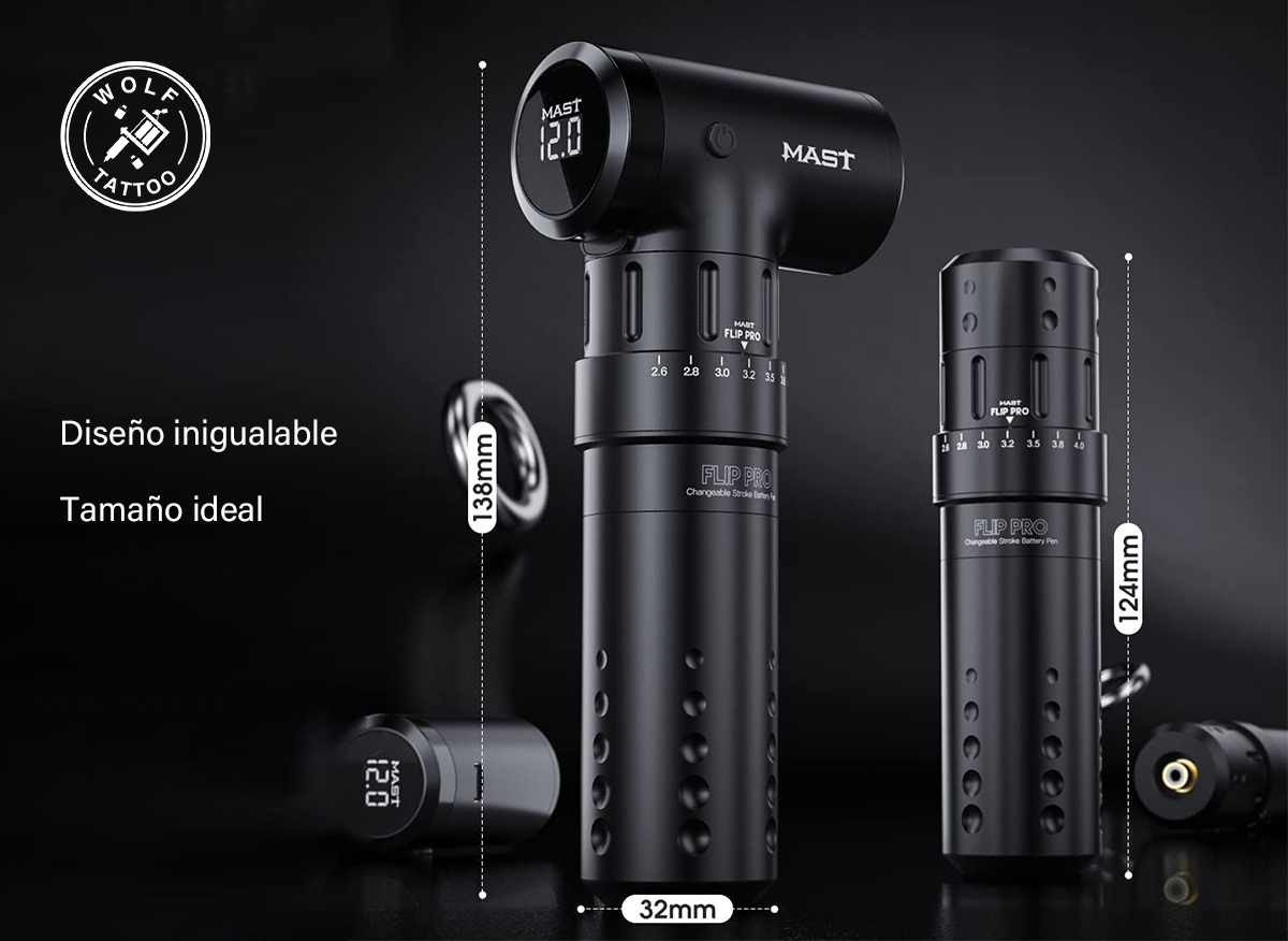 Máquina para Tatuar "LAN FLIP", marca MAST, Alámbrica.