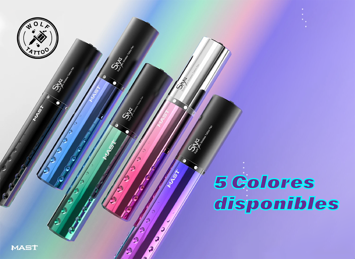 Máquina para Tatuar "SIYA", marca MAST, Inalámbrica.