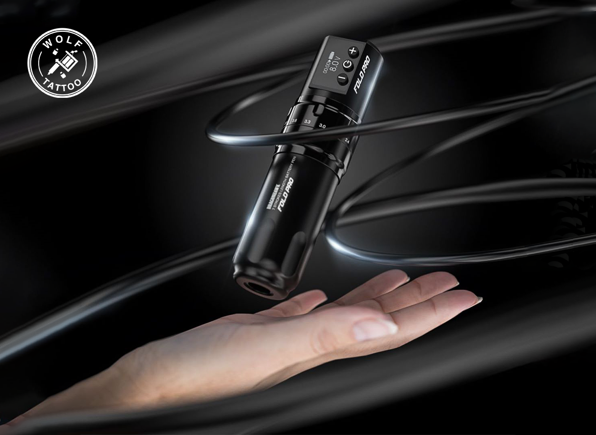 Máquina para Tatuar "Fold Pro", marca MAST, Alámbrica. 1 Batería
