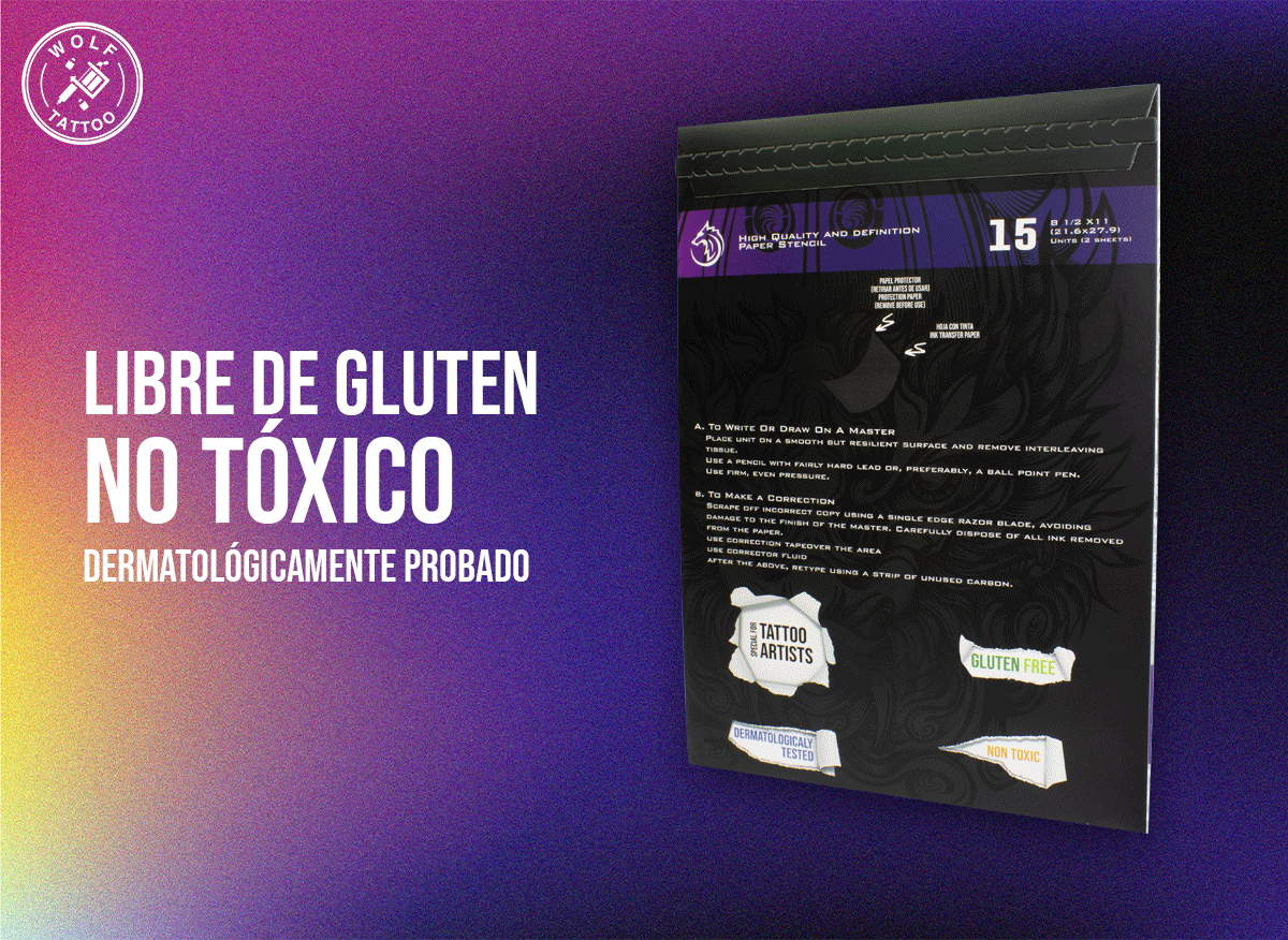 Papel Hectografíco Freehand Stencil A4 15pz