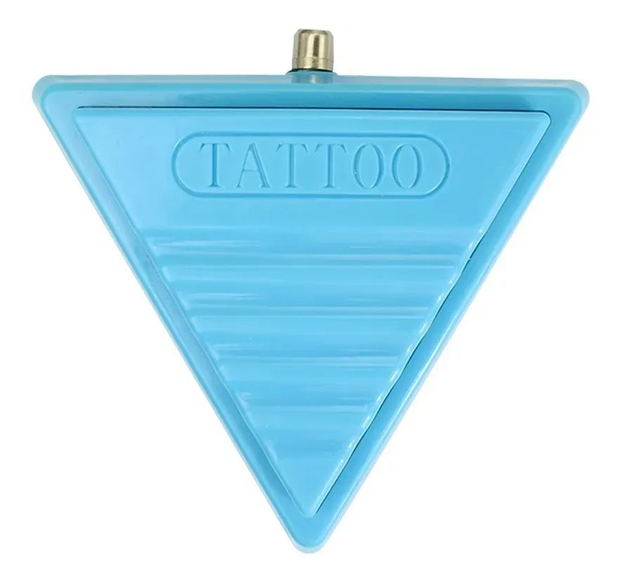 Pedal Triangular De Plástico Para Tatuaje Profesional