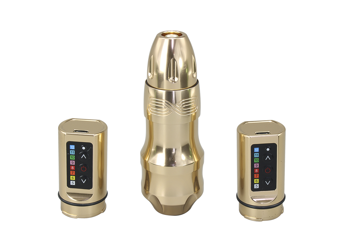 Máquina Para Tatuar Premium, Tipo "EXO" , Profesional, Inalámbrica.