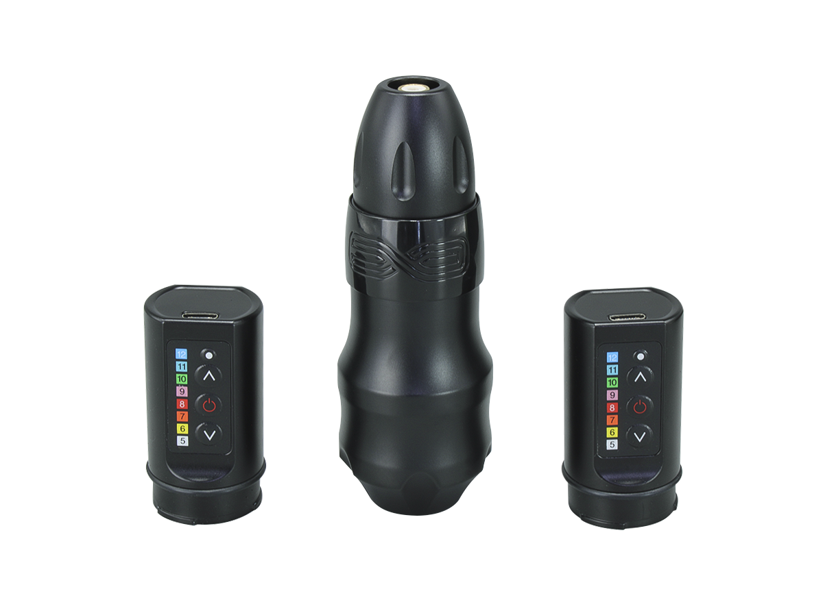 Máquina Para Tatuar Premium, Tipo "EXO" , Profesional, Inalámbrica.