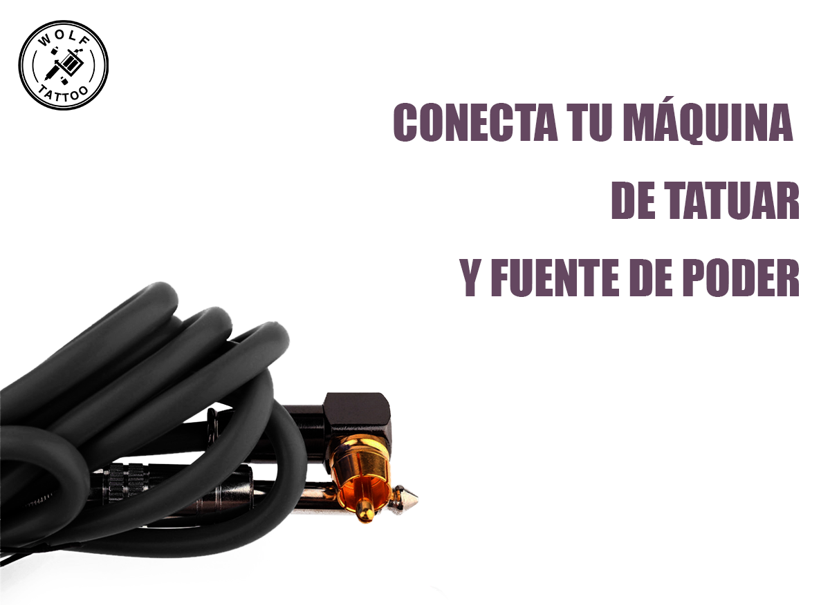 Cable Rca Para Máquina De Tatuar De Silicón Reforzado 90°