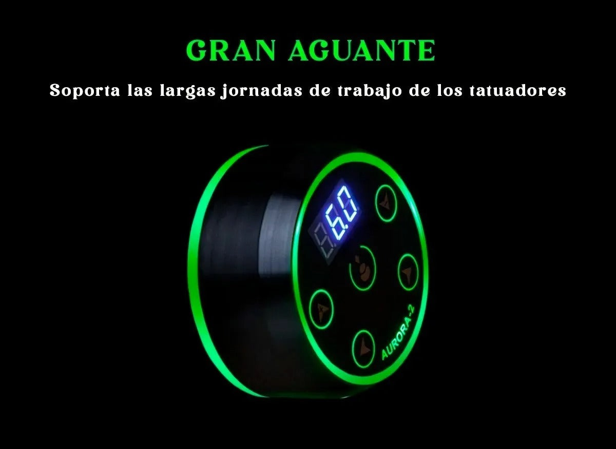 Fuente De Poder Profesional Para Tatuaje Aurora 2 Digital