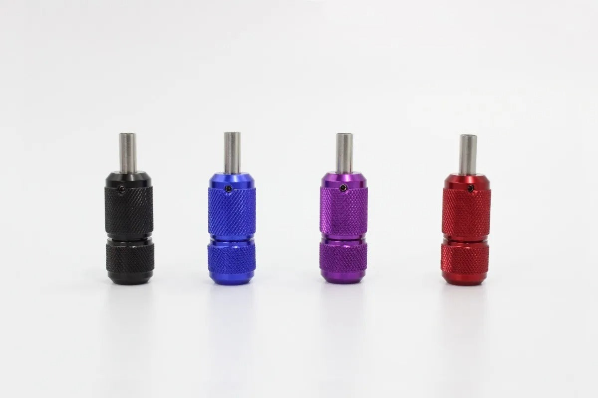 Grip De Aluminio Para Máquina De Tatuar Para Aguja Ajustable
