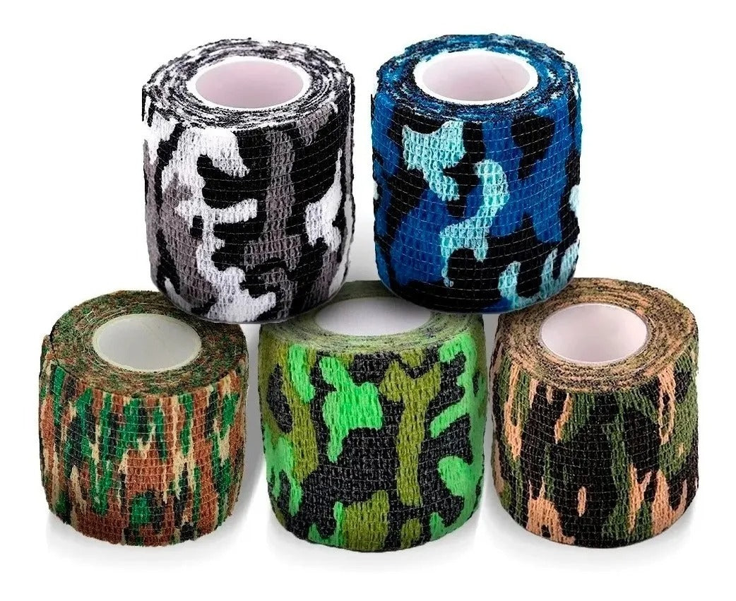 Cinta Autoadherible Camuflaje