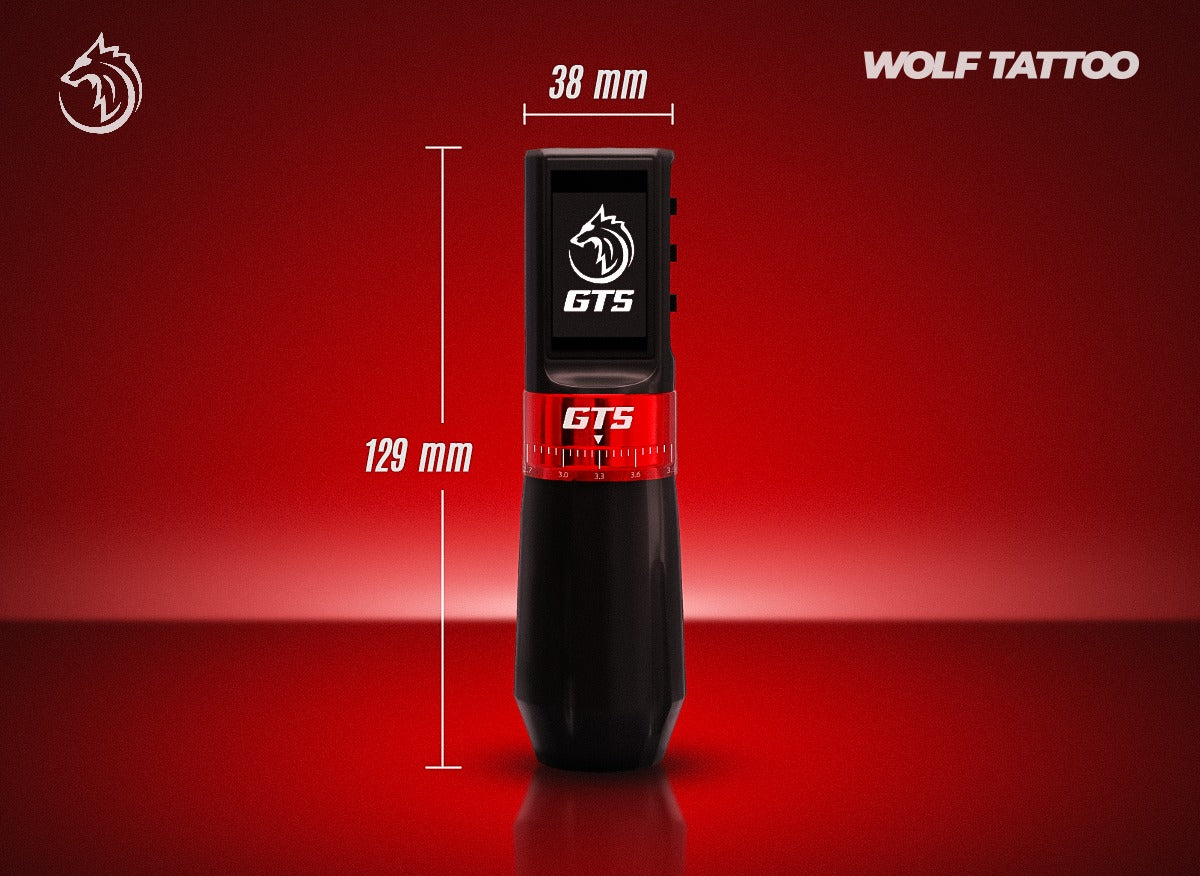 Máquina Para Tatuar WOT Tipo "GTS"  Profesional Inalámbrica.