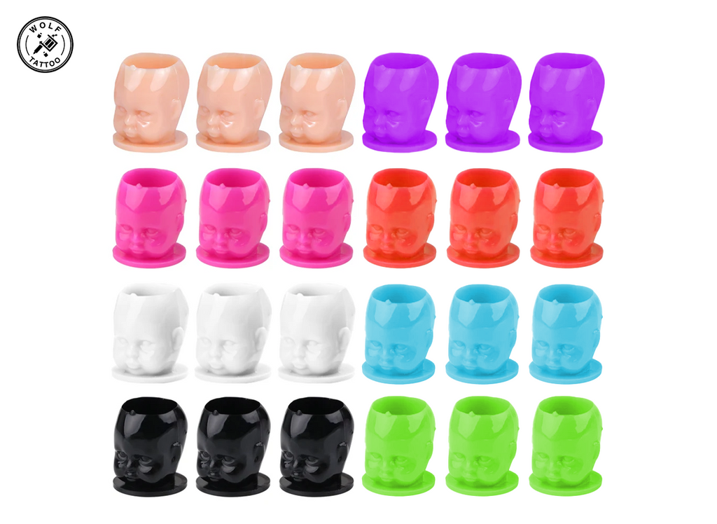 Ink Cups Baby Head Retapa para Tinta