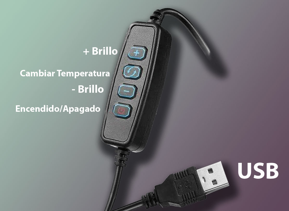 Aro de Luz Led 14" Profesional