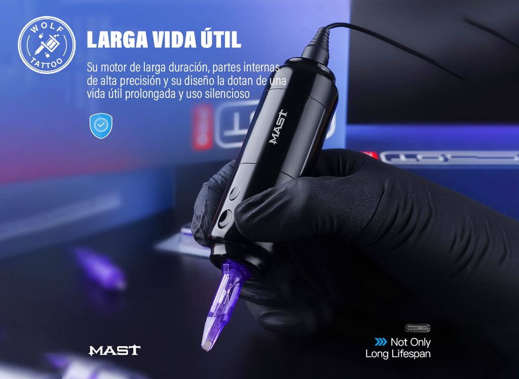 Máquina para Tatuar "SENSOR", marca MAST, Alámbrica.