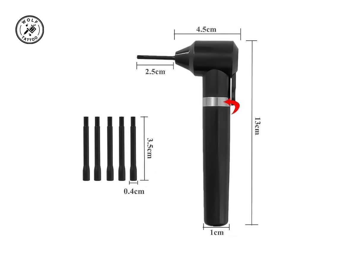 Mezclador De Tinta Para Tatuar | Mixer Ink | 5 Repuestos