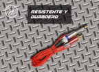 Cable RCA Reforzado 180° – Alta Resistencia y Flexibilidad