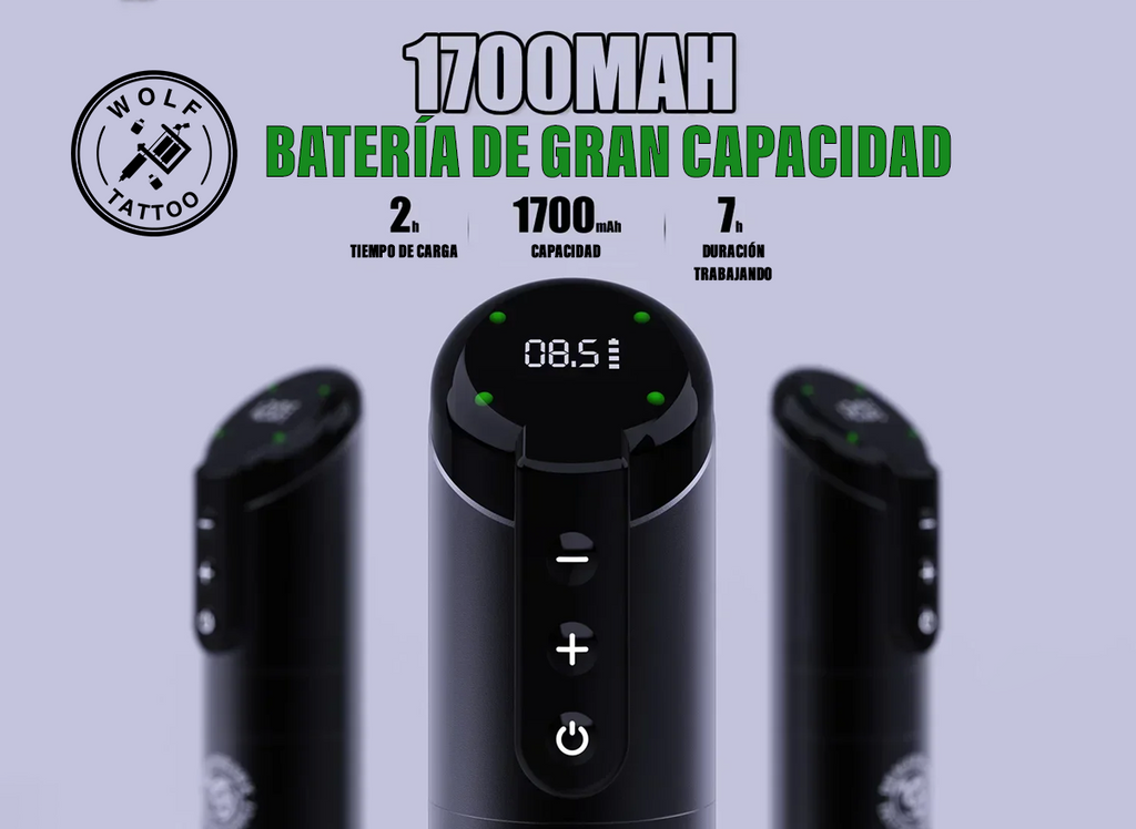 Máquina para Tatuar "X2", marca DRAGONHAWK, Inalámbrica.
