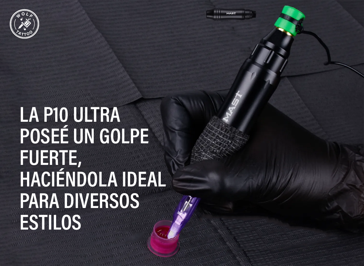 Máquina para Tatuar "P10 ULTRA", marca MAST, Alámbrica.