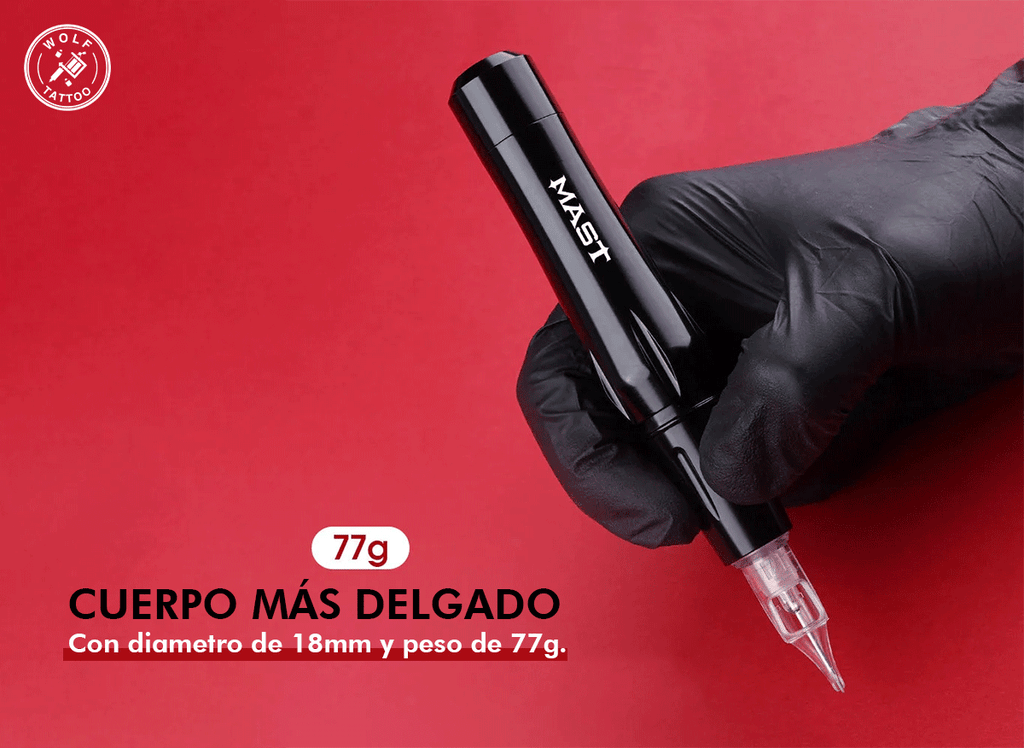 Máquina para Tatuar "P30", marca MAST, Micropigmentación. Alámbrica.