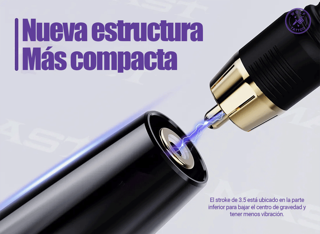 Máquina para Tatuar "P15", marca MAST, Micropigmentación, Alámbrica
