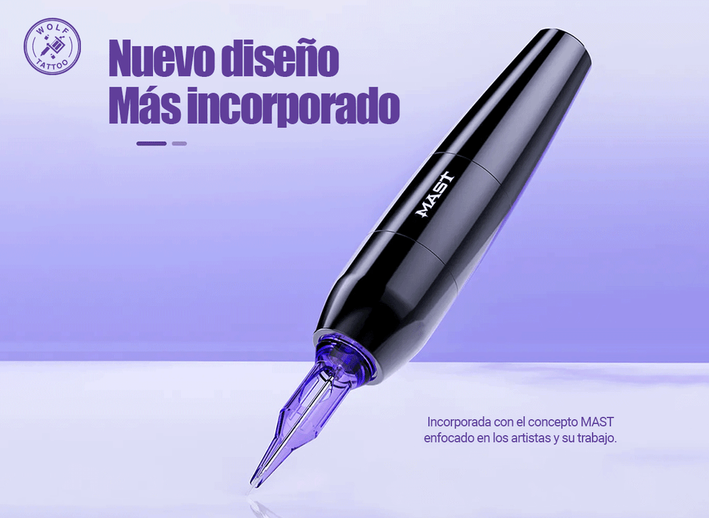 Máquina para Tatuar "P15", marca MAST, Micropigmentación, Alámbrica
