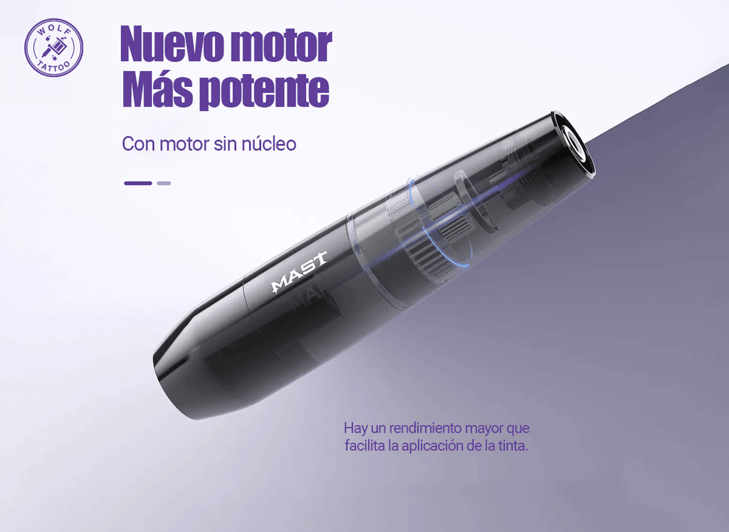 Máquina para Tatuar "P15", marca MAST, Micropigmentación, Alámbrica