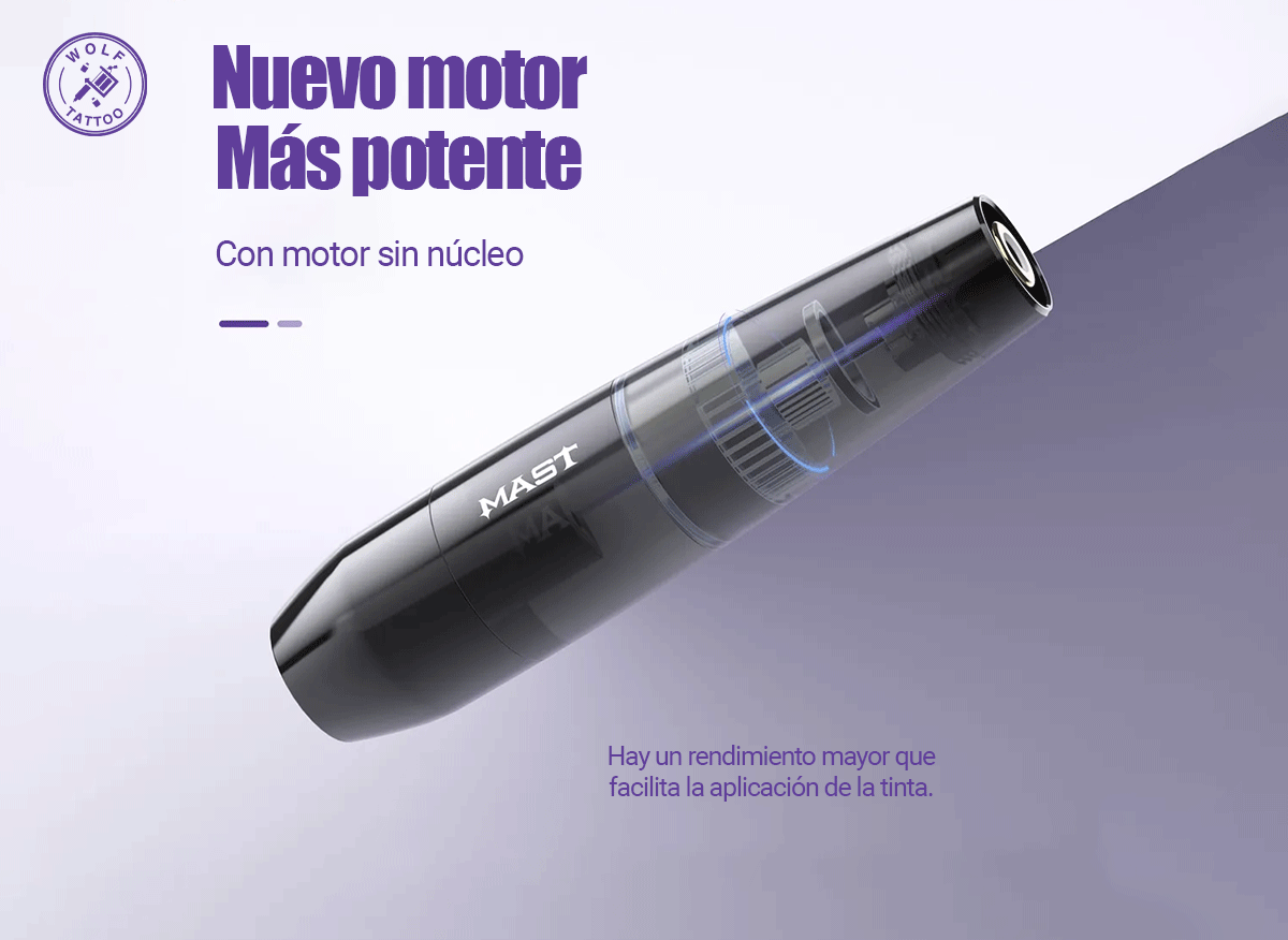 Máquina para Tatuar "P15", marca MAST, Micropigmentación, Alámbrica