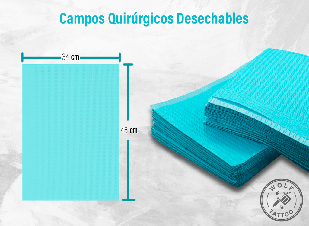 Campos Desechables Varios Colores a Elegir