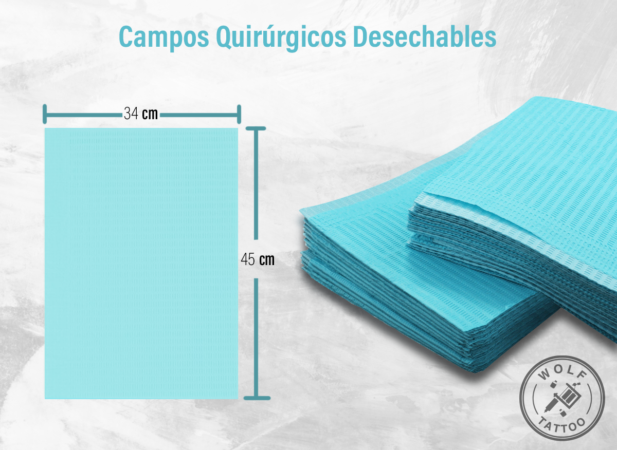 Campos Desechables Varios Colores a Elegir