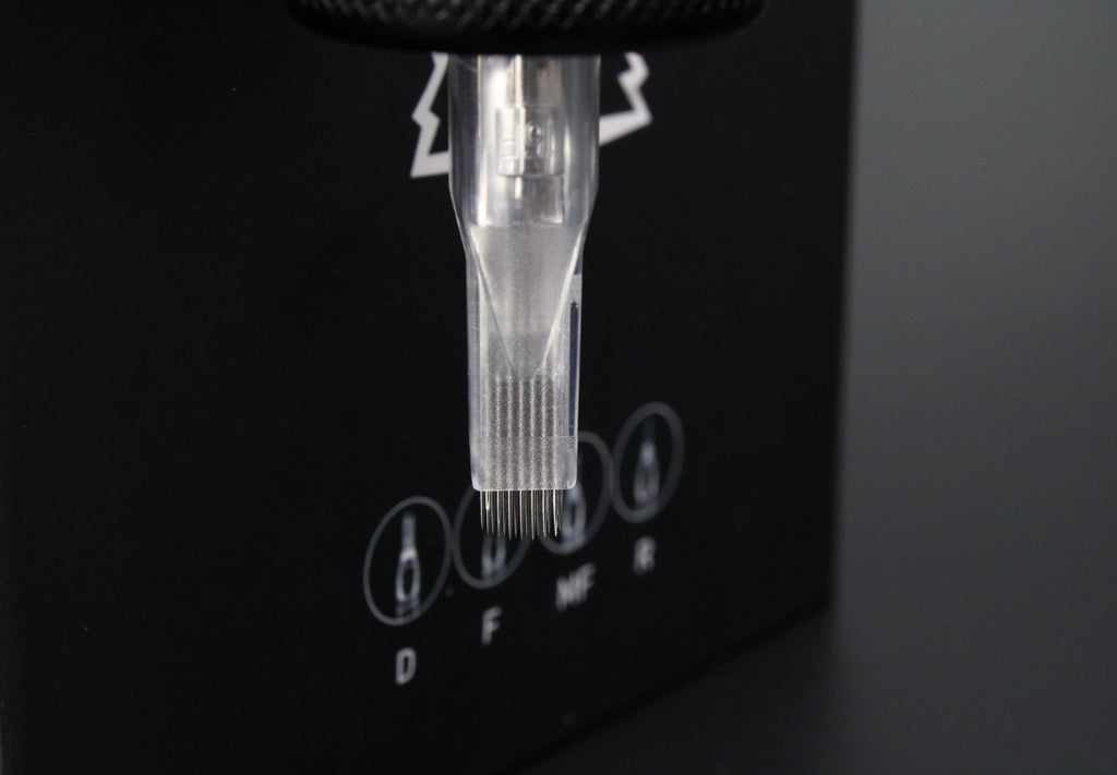 Tubo Para Tatuar Punta Larga 50pz Rt / Mf Transparente