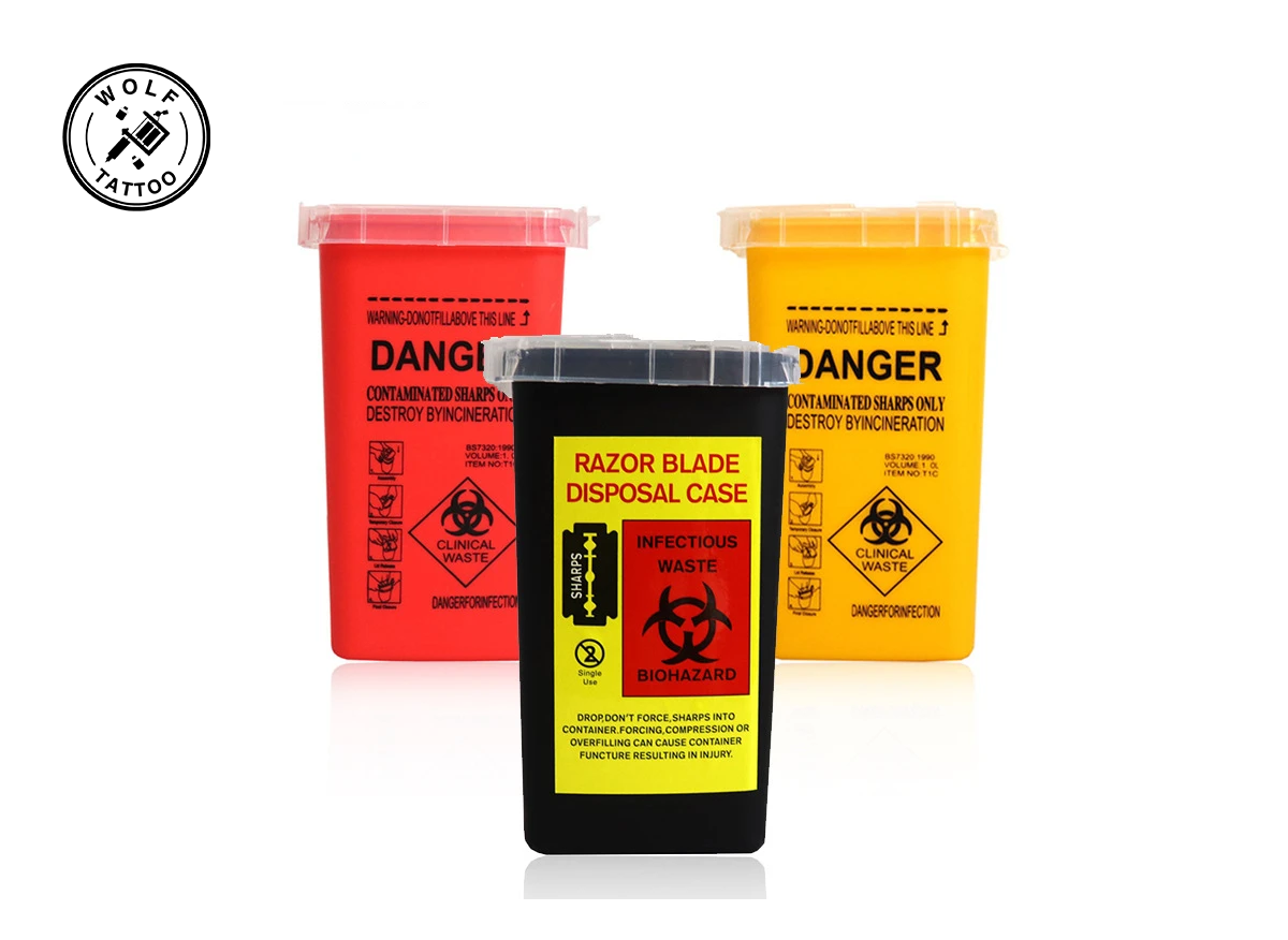 Kit de 2 Contenedores RPBI 1 Litro