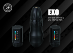 Máquina Para Tatuar Premium Tipo "EXO"  Profesional Inalámbrica.