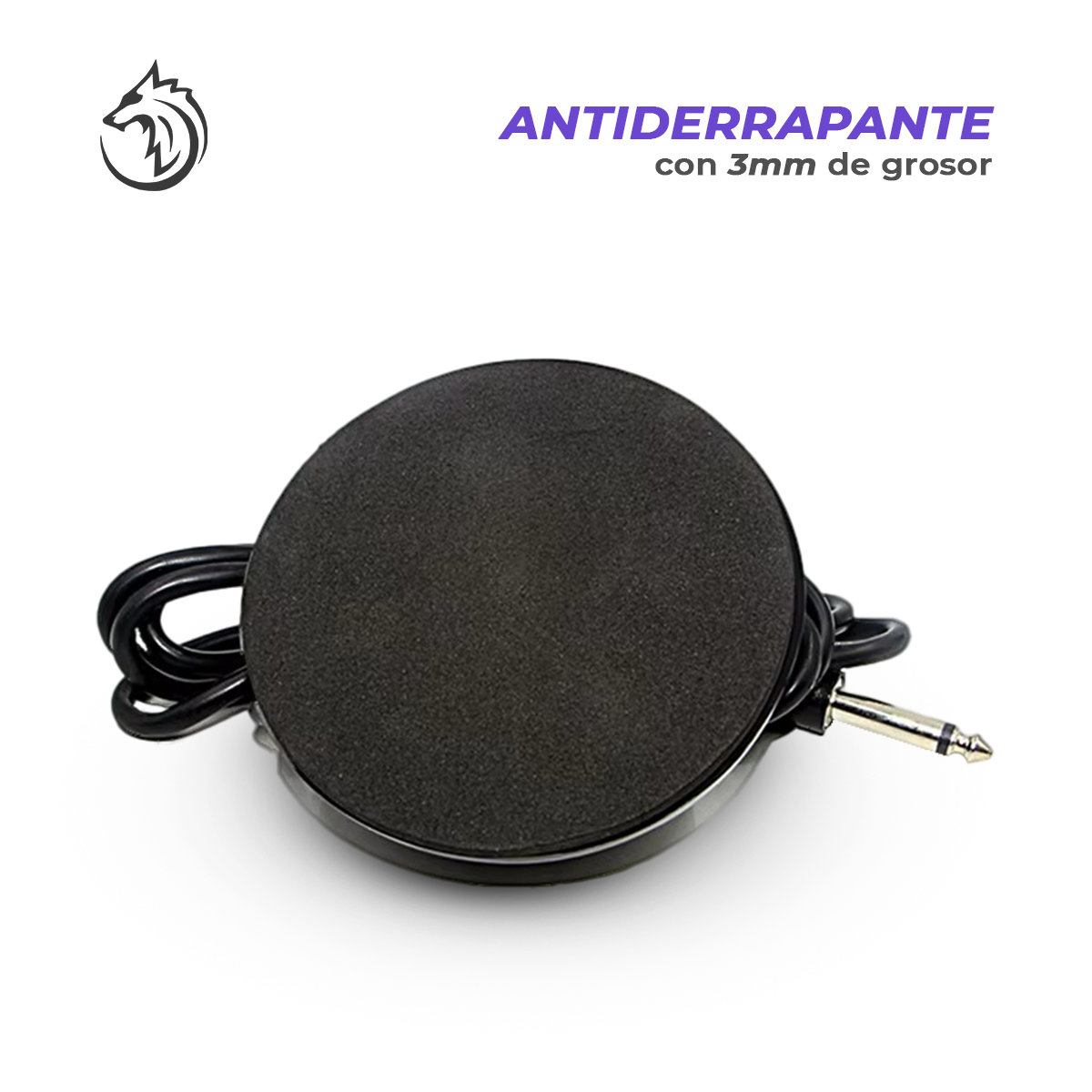 Pedal De Acero Redondo 360°