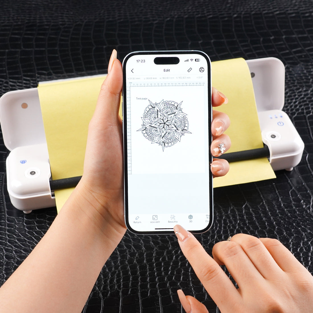 Termoimpresora Bluetooth Para Papel Hectográfico, Marca MAST