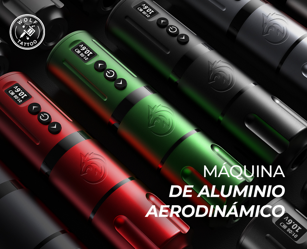 Máquina Para Tatuar Wolf Tattoo "GT2"  Profesional Inalámbrica.