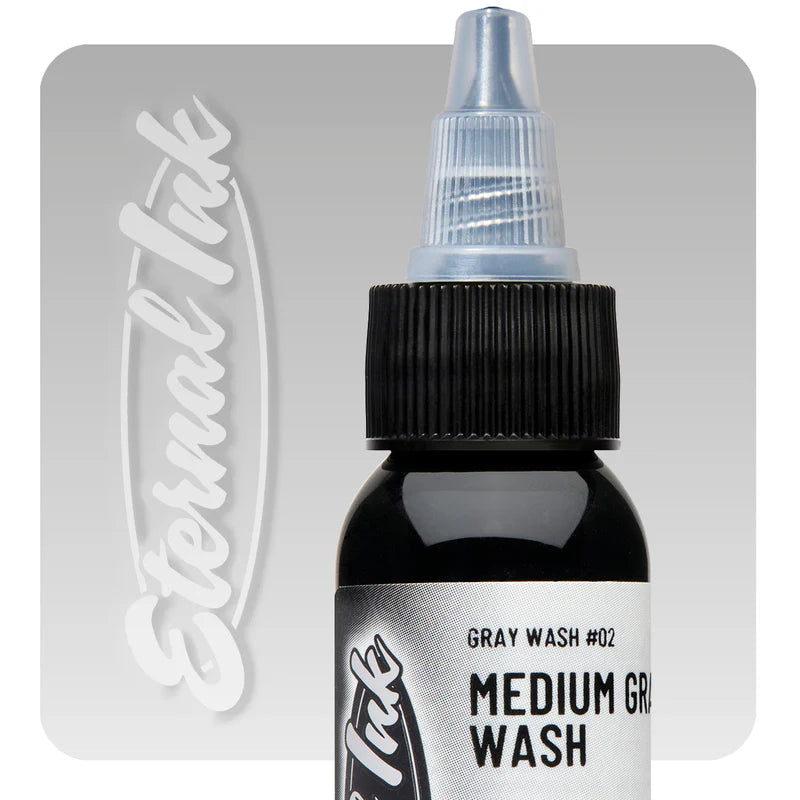 Tinta Para Tatuaje Eternal 1oz Ink Gray Wash Original