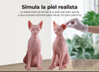 Piel sintética | Gato de silicón