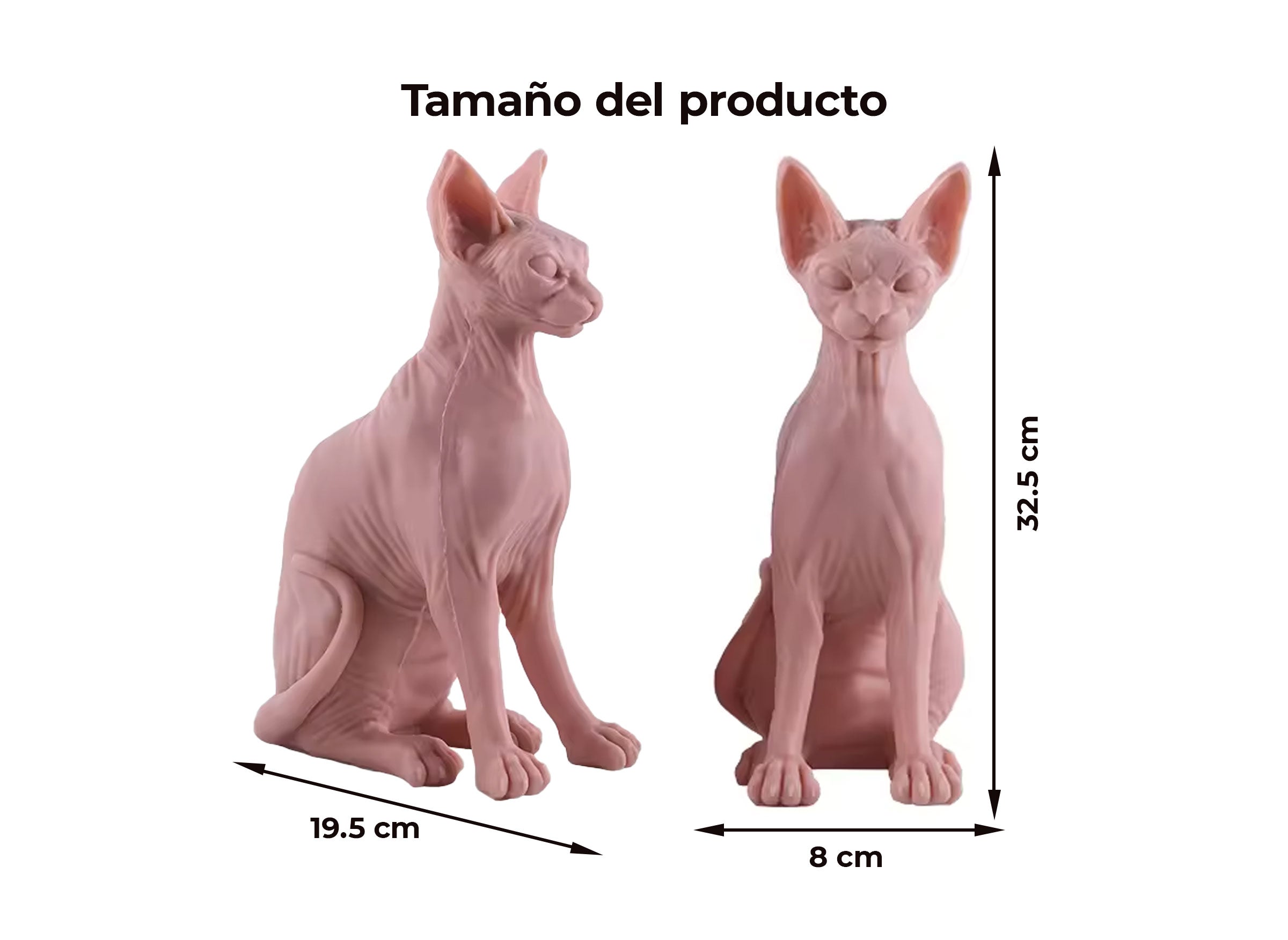 Piel sintética | Gato de silicón