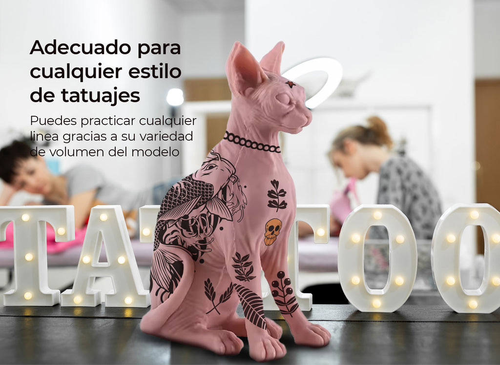 Piel sintética | Gato de silicón