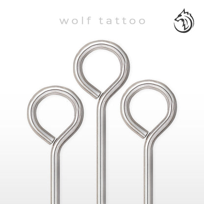 Varilla metal 90 mm para Maquina rotativa o bobina